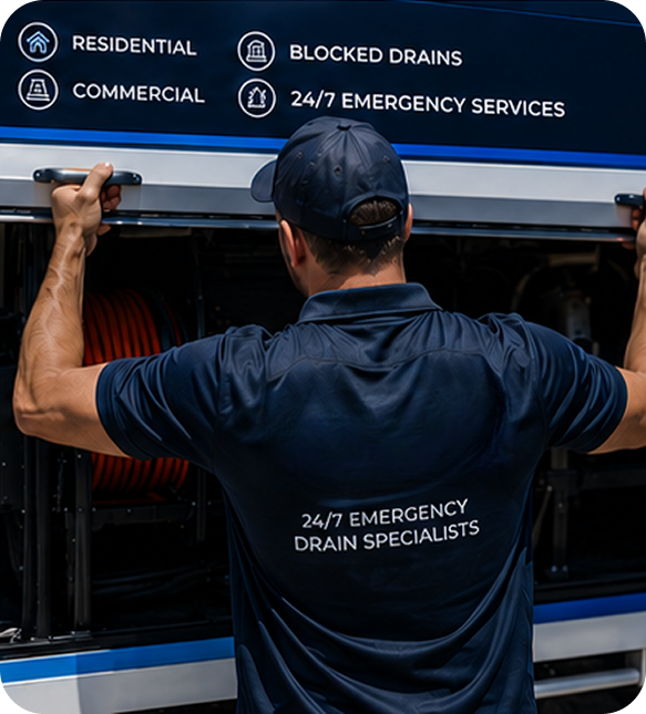Licensed blocked drain plumber servicing a Mona Vale home